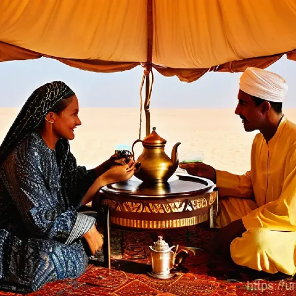 모리타니 가는 방법 - **Prompt 1: Mauritanian Tea Ceremony in a Traditional Tent**
"A captivating scene inside a tradi...