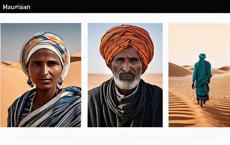 모리타니 유목 생활 - Here are three detailed image prompts in English, inspired by the provided text about Mauritanian no...