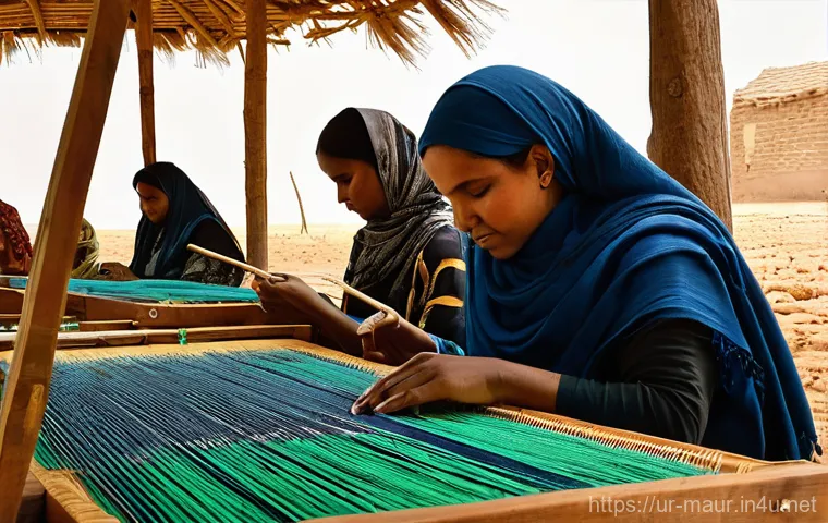모리타니 여성 인권 - **Prompt 1: Mauritanian Women in Education and Skill Development**
    "A group of young Mauritanian...
